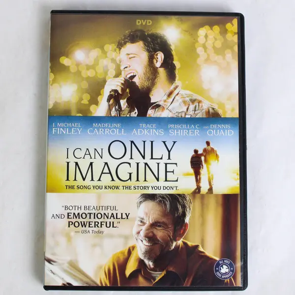 I Can Only Imagine DVD 2018, #54244 Michael Finley, Trace Adkins, Dennis Quaid 