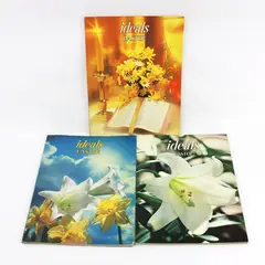 Lot of 3 1980s Vintage Ideals Magazine Easter Issues 1980 1983 & 1984