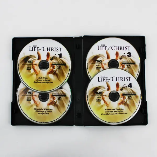The Life of Christ 4-DVD Set Christian Documentary 2009, #62595 