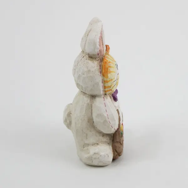 Eddie Walker Midwest of Cannon Falls Easter Bunny Figurine Basket Eggs