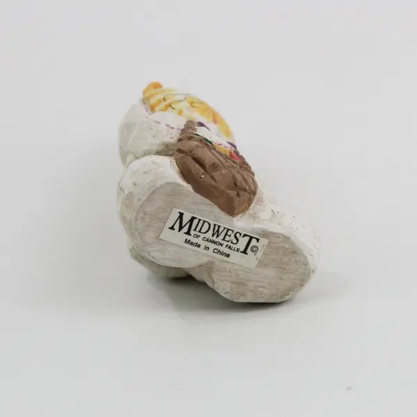 Eddie Walker Midwest of Cannon Falls Easter Bunny Figurine Basket Eggs