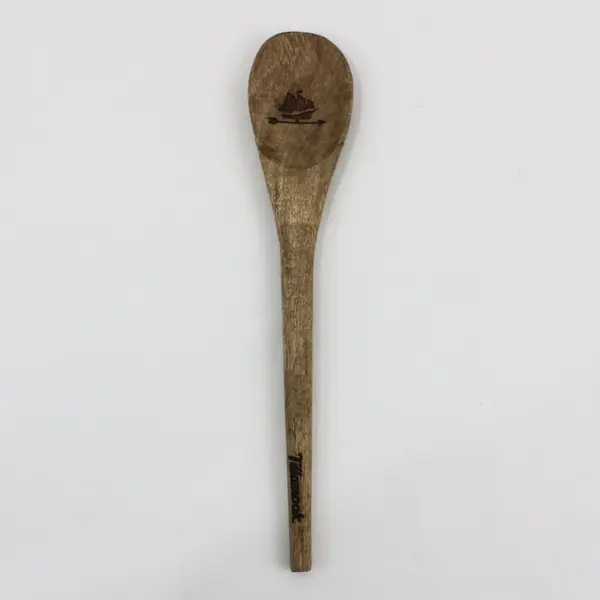 Tillamook Promotional Wooden Cooking Spoon 12 Inch Kitchen Utensil