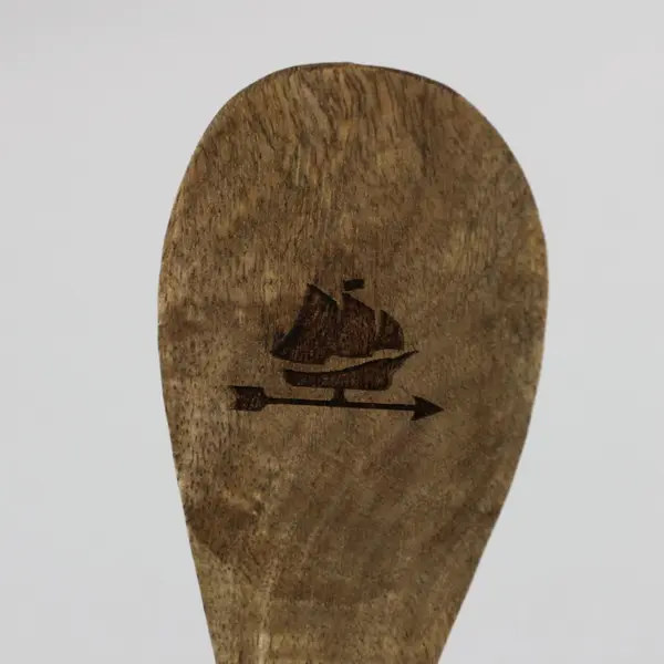 Tillamook Promotional Wooden Cooking Spoon 12 Inch Kitchen Utensil