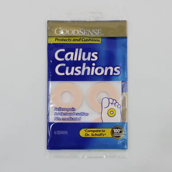 Good Sense Callus Cushions Foot Pads 6 Cushions 