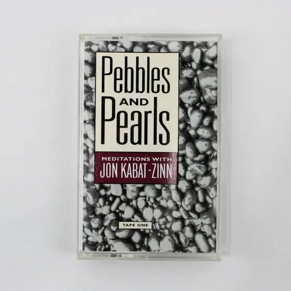 Pebbles and Pearls Jon Kabat-Zinn Cassette Tape Set Guided Meditation