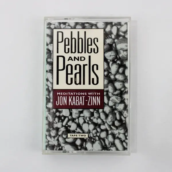 Pebbles and Pearls Jon Kabat-Zinn Cassette Tape Set Guided Meditation