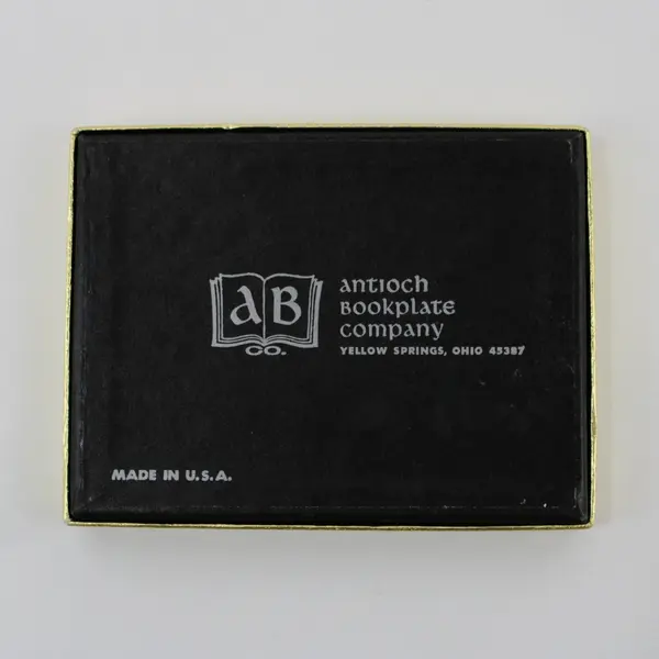 Antioch Vintage I Enjoy Sharing My Books Bookplates 47 Partial Box