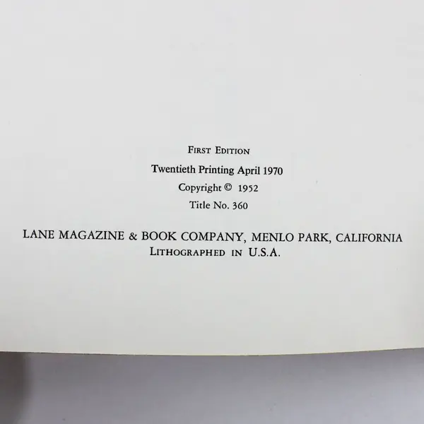 1970 Sunset Pruning Handbook by Roy Hudson Gardening Guide Trees Shrubs Roses