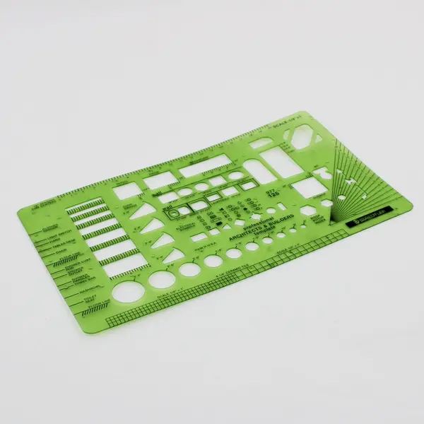 Staedtler 977-125 Architects & Builders Drafting Template