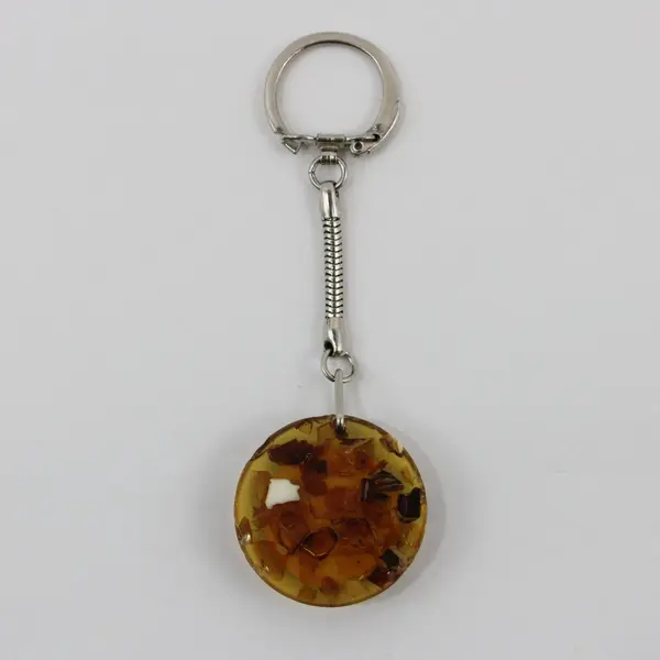 Polska Polish Eagle Acrylic Keychain Round Pendant