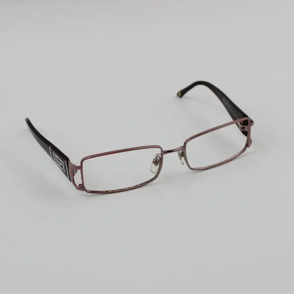 Versace 1163-B Burgundy Rhinestone Eyeglass Frames Only