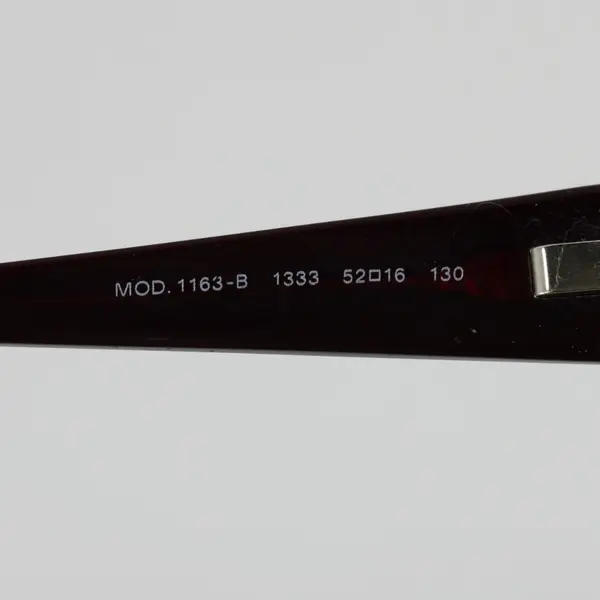 Versace 1163-B Burgundy Rhinestone Eyeglass Frames Only