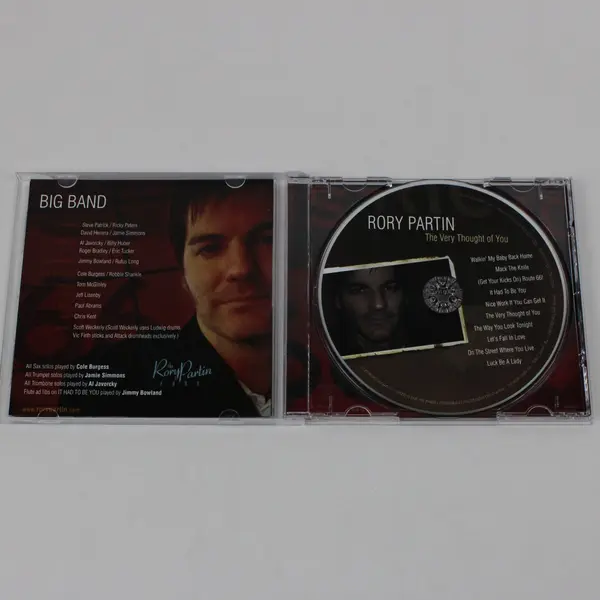 Rory Partin The Very Thought of You CD 2006 Roryn Parti Entertainment