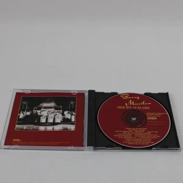 Barry Manilow Singin' With The Big Bands 1994 CD Album