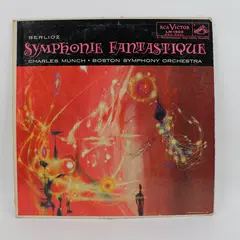 RCA Victor LM 1900 Berlioz Symphonie Fantastique Munch Boston Symphony  12" 
