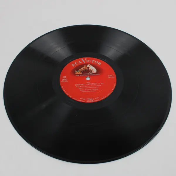 RCA Victor LM 1900 Berlioz Symphonie Fantastique Munch Boston Symphony  12" 