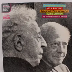RCA Quadradisc Rachmaninoff Piano Concerto No 2 Rubinstein Ormandy 12" Vinyl