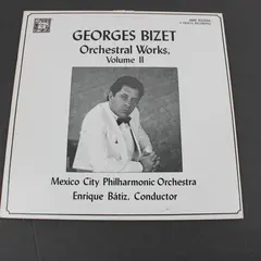 Georges Bizet Orchestral Works II Mexico City Philharmonic Orchestra LP