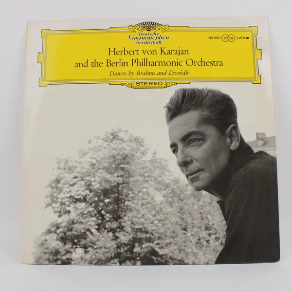 Deutsche Grammophon Brahms 8 Ungarische Tänze Karajan Berlin Philharmonic 12"
