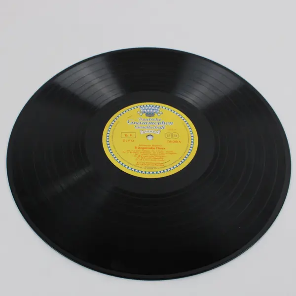 Deutsche Grammophon Brahms 8 Ungarische Tänze Karajan Berlin Philharmonic 12"