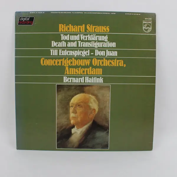 Philips Digital Classics R 115 028 Richard Strauss Tod und Verklärung Stereo 12"