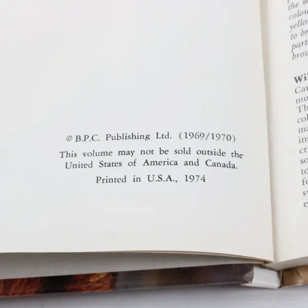 VTG Funk & Wagnalls Wildlife Encyclopedia Vol 4 Hardcover CAR - CON 1974 Good