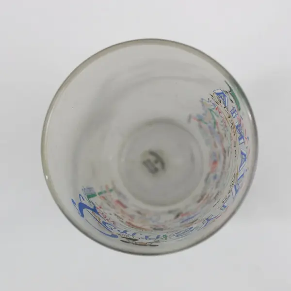 2004 Catstudio Pennsylvania Souvenir Frosted Glass 6"