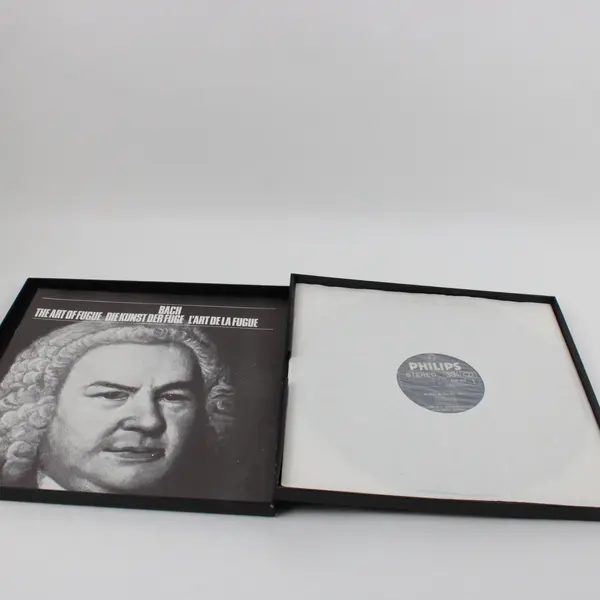 Bach Art of Fugue Philips 6599 810 Multi-Record LP Academy St Martin Marriner