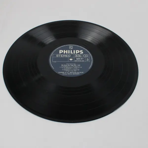 Bach Art of Fugue Philips 6599 810 Multi-Record LP Academy St Martin Marriner