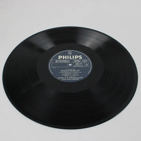 Bach Art of Fugue Philips 6599 810 Multi-Record LP Academy St Martin Marriner