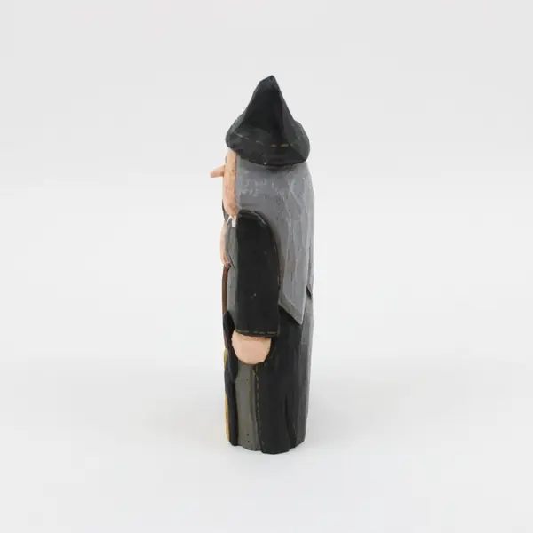 Vintage Eddie Walker Midwest of Cannon Falls Hand-Carved Wood Witch Figurine