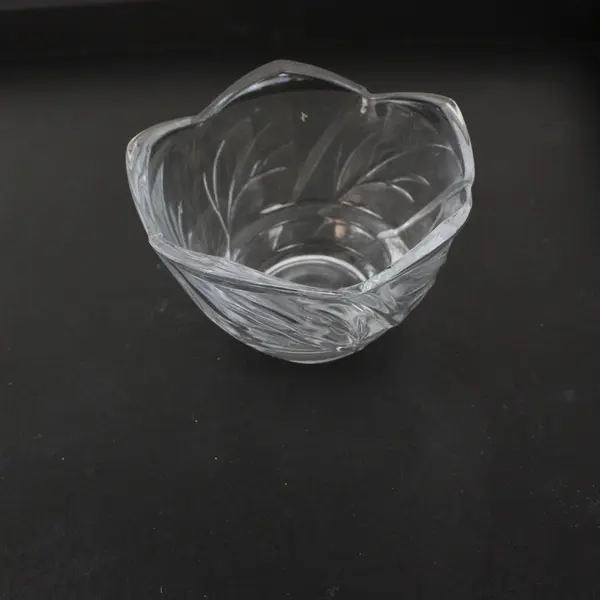 Luminessence Clear Glass Votive Tealight Candle Holders Set of 2