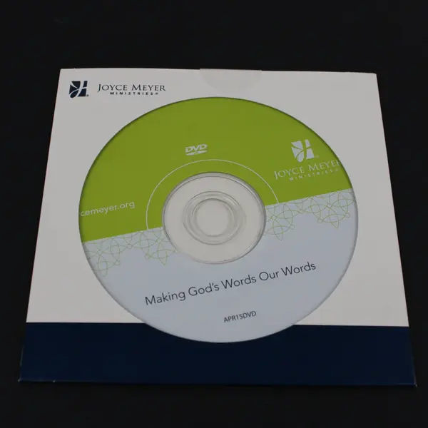 Joyce Meyer DVD Making God's Words Our Words From April 2015