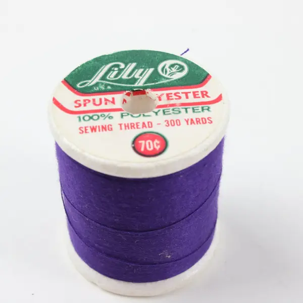 Lot of 5 Sewing Thread Spools Singer Lilly Assorted Colors