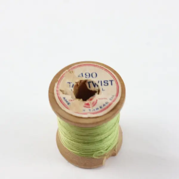 Lot of 4 Talon & American Thread Co Sewing Thread Neon Yellow Green Sparkly Gold