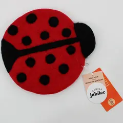 Danica By Jubilee Ladybug Wool Trivet