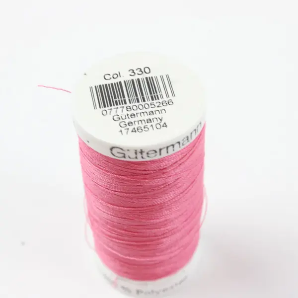 Lot of 7 Assorted Sewing Thread Spools Gutermann Coats Talon Dual Duty Plus