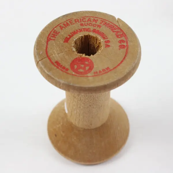 Lot of 11 Empty Wooden Thread Spools J&P Coats American Thread Boilfast Dragon