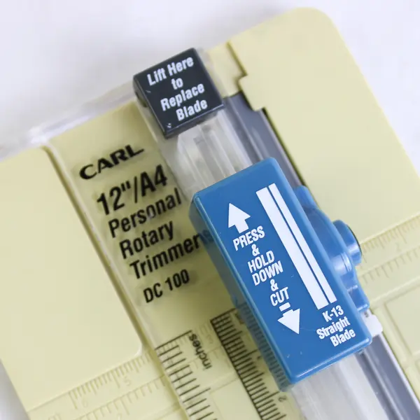 Carl DC-100 12-Inch A4 Personal Rotary Paper Trimmer