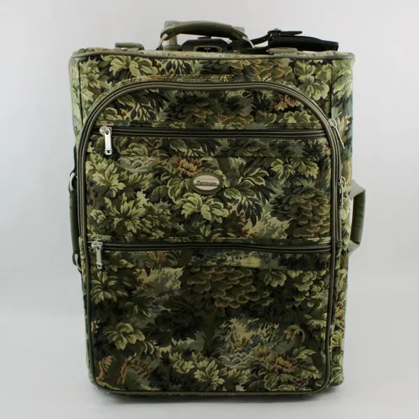 Pathfinder Floral Rolling Folding Wardrobe Garment Bag Luggage