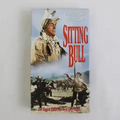 Vintage Sitting Bull 1993 VHS Movie, #8469, Dale Robertson, Iron Eyes Cody 
