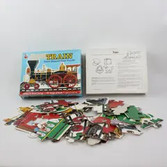 Frank Schaffer FS-56501 Train Giant Shaped Floor Jigsaw Puzzle 48 Pieces 5ft+
