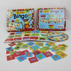 Make Believe Ideas Silly Safari Bingo Animal Children's Game Used