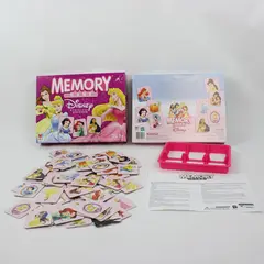 Disney Princess Edition Memory Game Milton Bradley Matching Cards Ages 3+