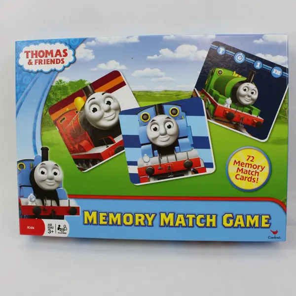 Thomas & Friends Cardinal Memory Match Game 72 Cards Ages 3+