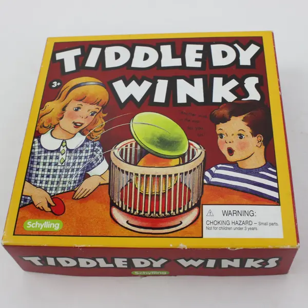 Schylling Tiddledy Winks Classic Game Board 3+