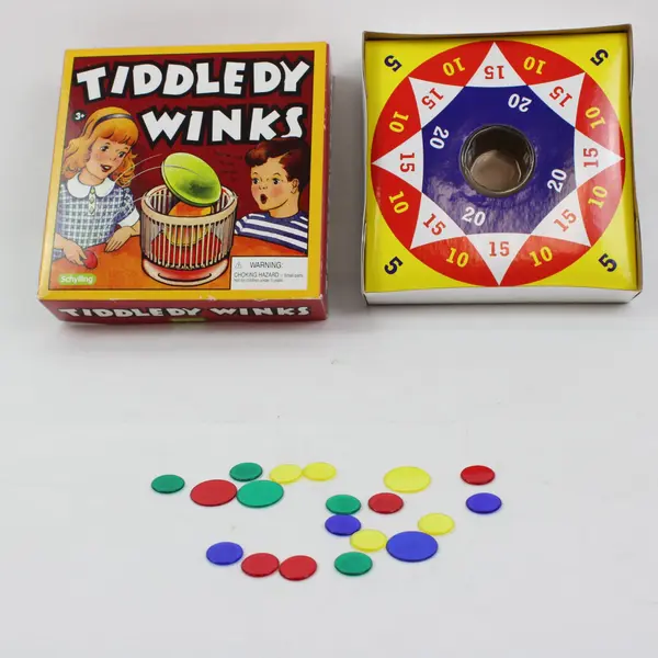 Schylling Tiddledy Winks Classic Game Board 3+