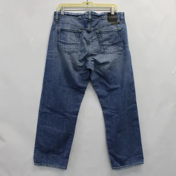 Civilianaire Women's 31x28 (34x28) Japanese Selvedge Daddy Crop Blue Jeans