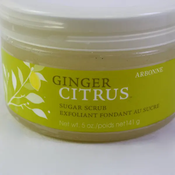 Lot of 2 Arbonne Ginger Citrus Sugar Scrub 5 oz NEW