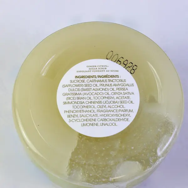 Lot of 2 Arbonne Ginger Citrus Sugar Scrub 5 oz NEW